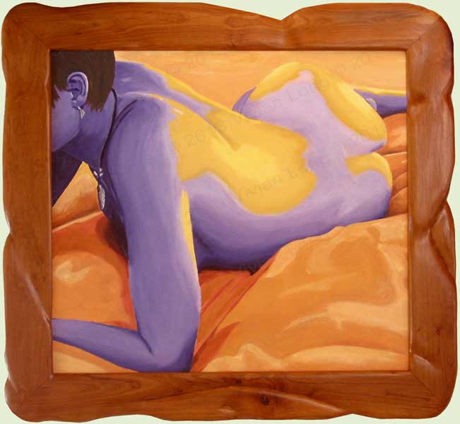 Image of painting entitled: Nude Series No1