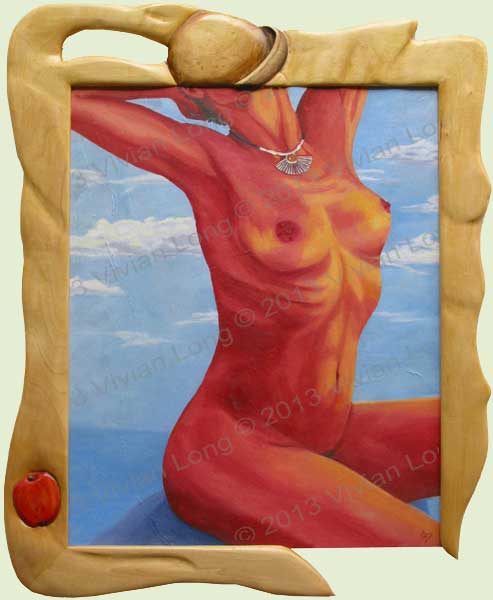 Image of painting entitled: Nude Series No8