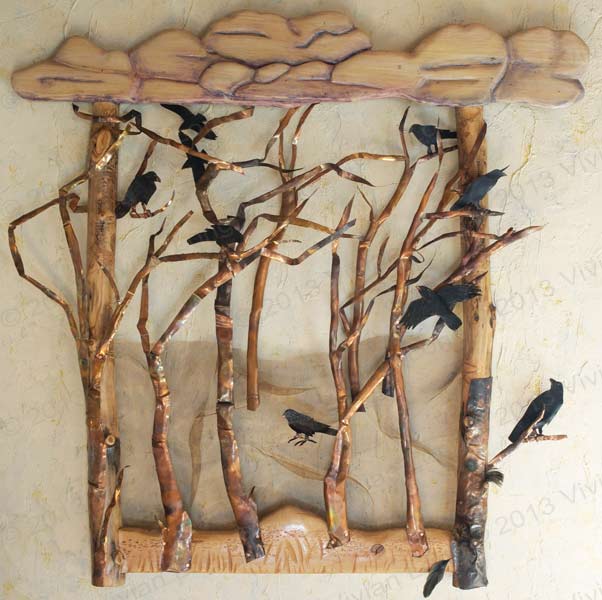 Image of painting entitled: Winter Of Crows