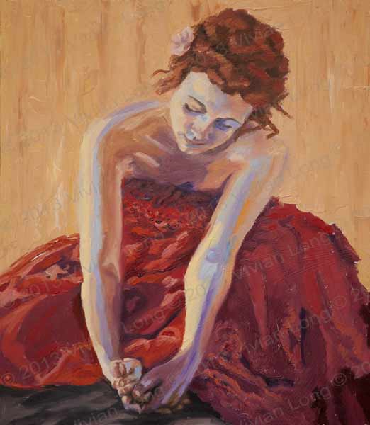 Image of painting entitled: Dancer